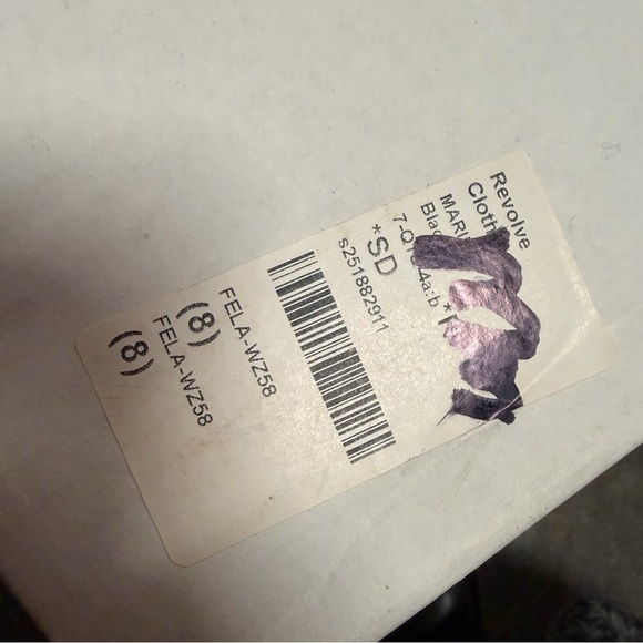 FEMME Los Angeles Mariel Black Leather Boots 2 way high heels knee Revolve 8 - Picture 12 of 12